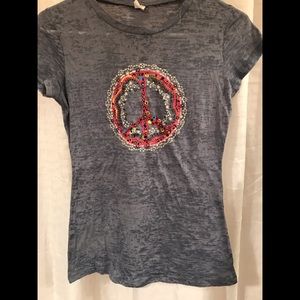Natural Life Sheer ☮️ T-shirt